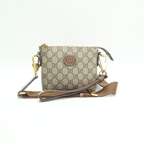 Gucci retro brown canvas - retro,