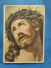 FOTO VOLTO DI GESU' CARTOLINA VIAGGIATA  COLLEZIONE
