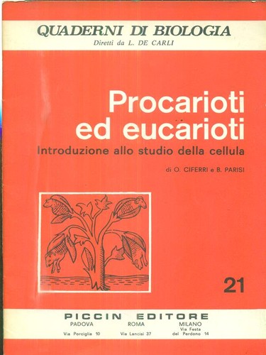 Procarioti eucarioti - procarioti, ed