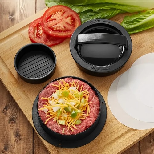Pressa per hamburger ripiena