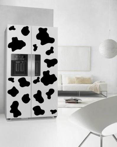 Toppe mucca frigo cucina - toppe,