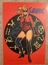 @@@ POSTER SATANIK ALLEGATO AL N.201 ANASTATICO @@@