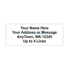 60 etichette personalizzate