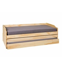 LETTO SINGOLO 3 IN 1 IN PINO