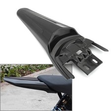 Parafango posteriore nero