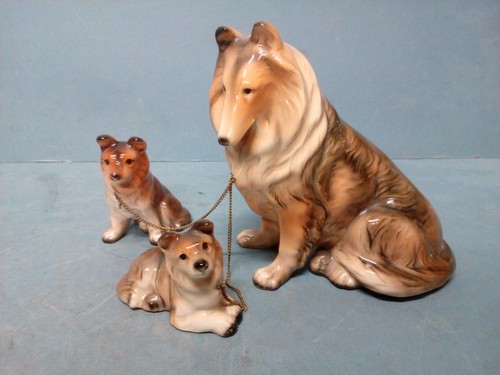 Statuette ceramica dipinta - ,
