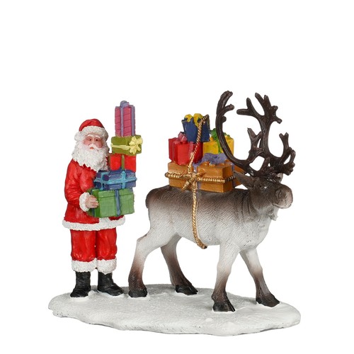 Luville 1198741 santa deer - santa,