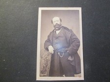 PHOTO CDV homme debout cliche