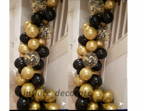 Kit 100 palloncini - 100, oro