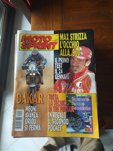 Motosprint anno 1998 solo - anno,