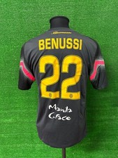 Maglia BENUSSI Hellas Verona Match Friendly Worn Shirt Preparata Indossata