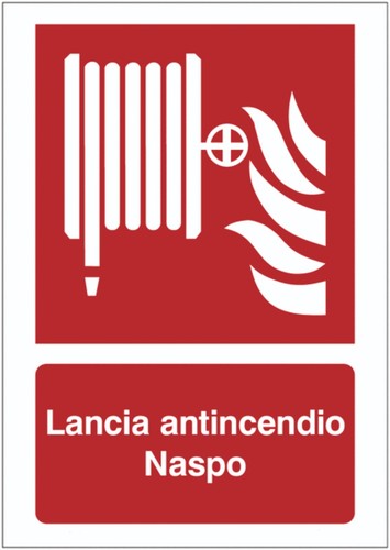 Cartello segnaletico lancia - segnaletico-,