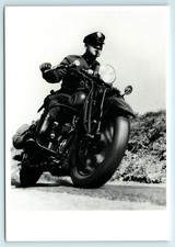 POSTCARD AMERICAN COP ON