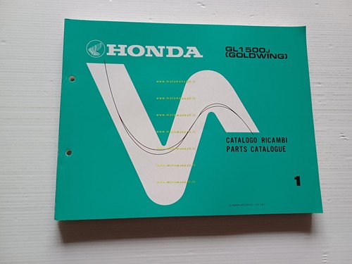 Honda gold wing - wing, 1987