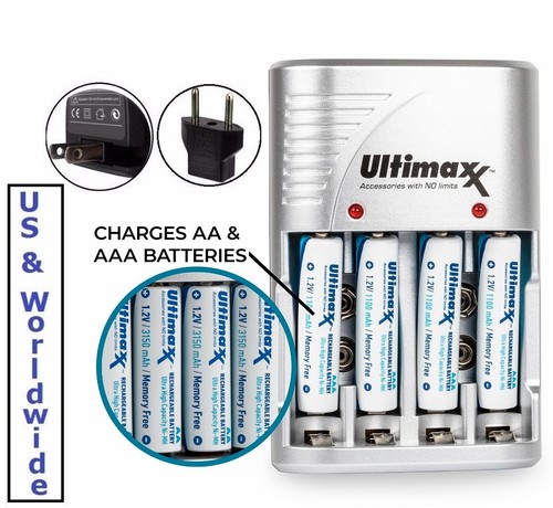 Batteria 4aa caricatore - batteria,