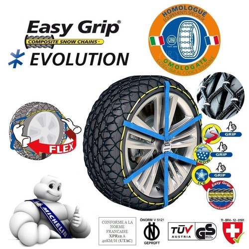 Catene neve michelin - neve, easy