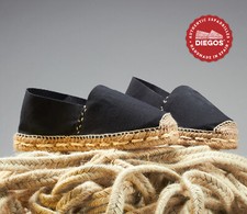 Espadrillas spagnole nere