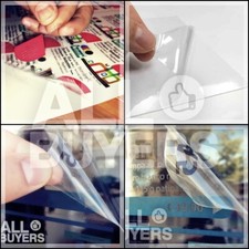 FOGLI ADESIVI TRASPARENTI