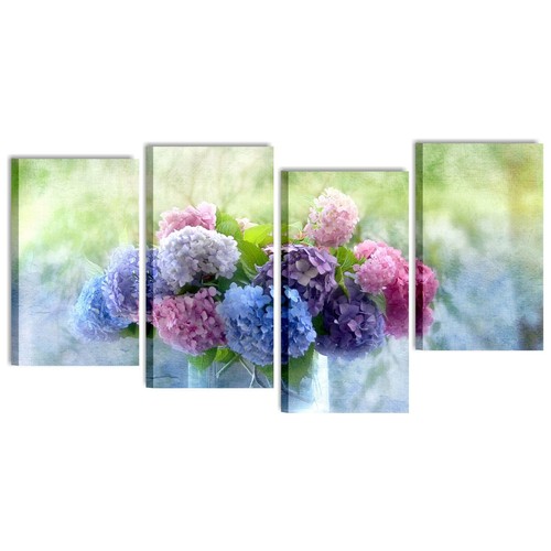 Ortensie vintage quadro - ortensie,