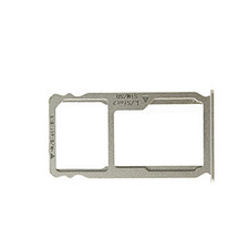 Carrellino sim/microsd bianco