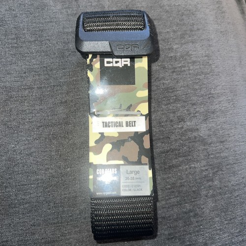 Cintura tattica cqr nera - cintura,