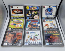 Lotto giochi playstation 1 ps1 fifa crash bandicoot hercules 007 Poket Fighter