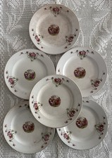 Set di 6 antichi piatti dolce -Fontebasso Treviso / Angelica Kauffman