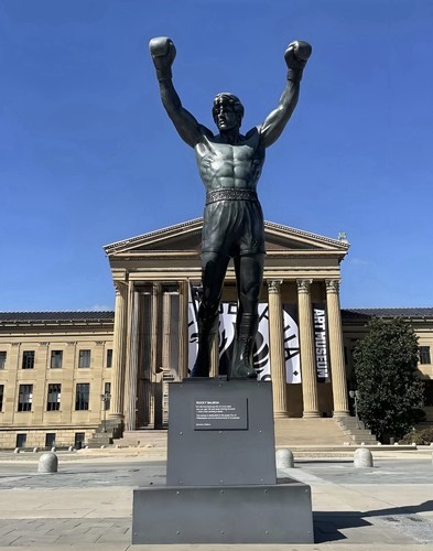 Rocky statue - “rocky, statue”