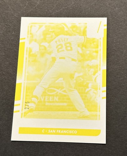2016 donruss buster posey - donruss,