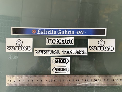 Adesivi decalcomanie visiera