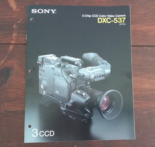 Vintage 1990 sony dxc - 1990, dxc-537