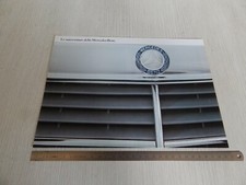 BROCHURE DEPLIANT ORIGINALE GAMMA MERCEDES BENZ SEC SL S SEL W123 1981 ITALIANO