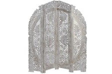 PARAVENTO SEPARE' PANNELLO DIVISORIO IN LEGNO stile ETNICO PARETE DIVISORIA