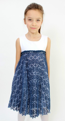 Abito plissettato elsy girl - abito,