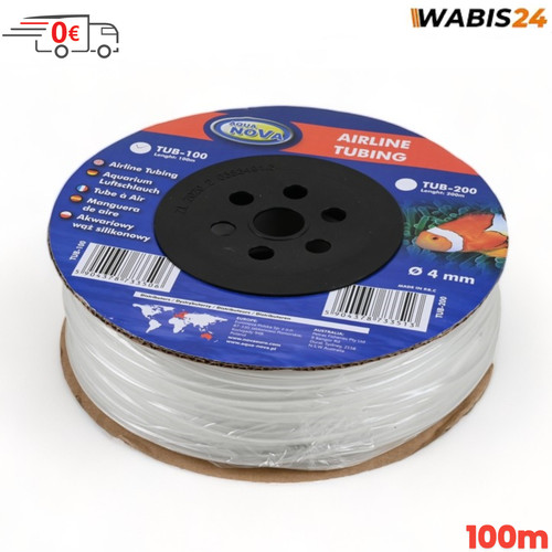 Aquanova tubo silicone - silicone, 4/6