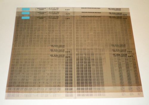 Microfiche catalogo ricambi - microfiche,
