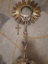 ostensorio antico, XIX sec