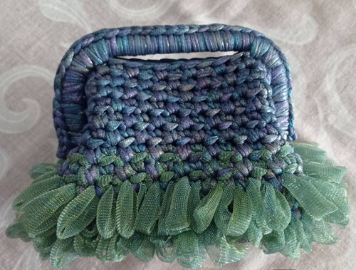 Borsa clutch bag fatta mano - clutch,