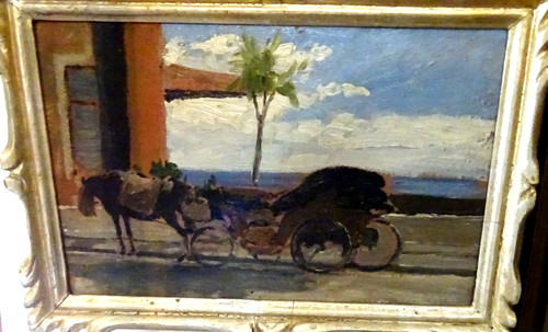 Olio cart moretti 1940 - olio, su
