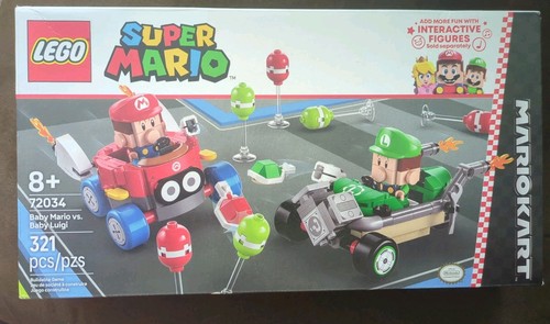 Lego super mario kart - mario, baby