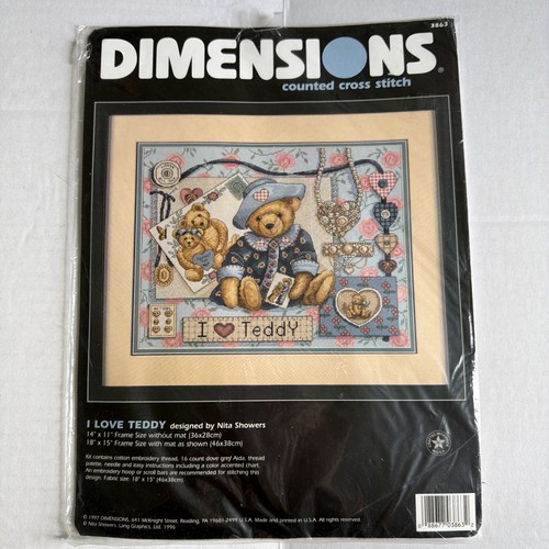 Dimensions love teddy - dimensions, i