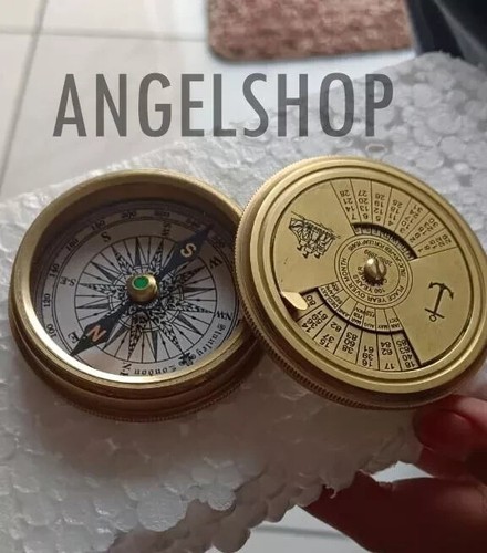 Antico vintage ottone bussola - antico,