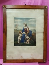 cornice noce con rosette