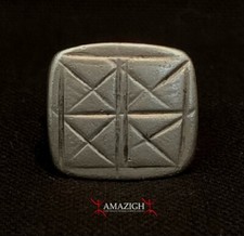 Bellissimo vecchio anello talismano tuareg - Niger