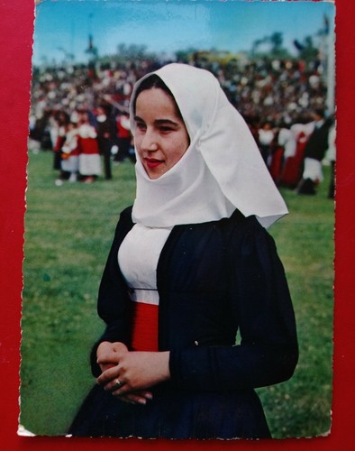 Cartolina foto costumi - cartolina,