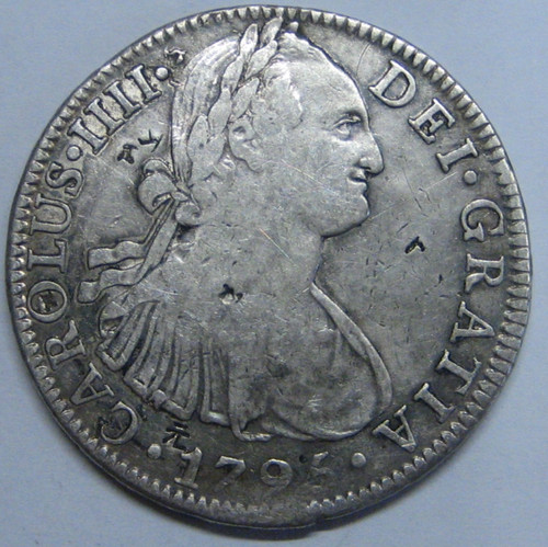 1795 mexico reales carlos iv - mexico,