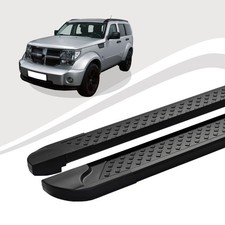 Pedane Compatibili Per Dodge Nitro Dal 09-2006 Al 12/2012 SOMA Nere