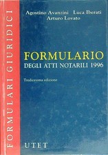 Formulario degli atti - atti, notarili