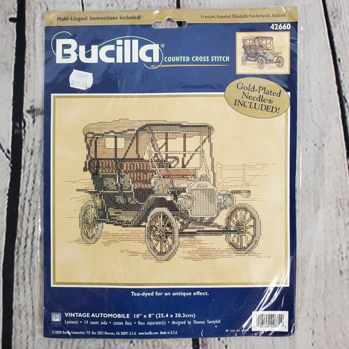 Bucilla auto epoca punto - bucilla,