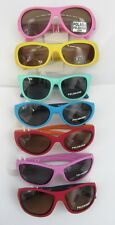 OCCHIALI DA SOLE BAMBINO BAMBINA BAMBINI COLORATI IN GOMMA POLARIZED ANTIURTO 